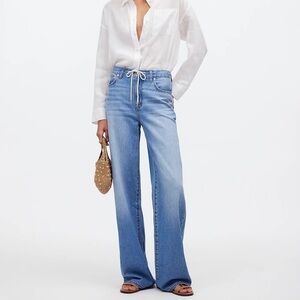 Women’s Madewell Superwide Leg Jeans Drawstring Edition